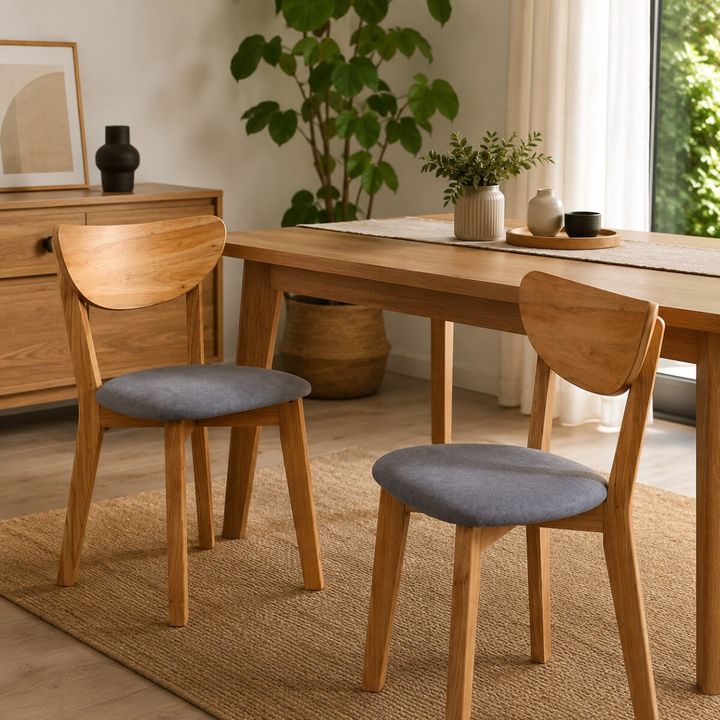 Pack x Sillas Nordicas Escandinavas Madera Paraiso - Vista 2