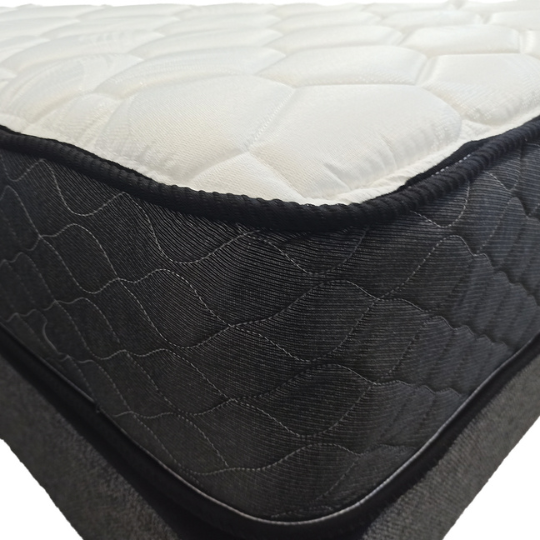 Sommier y Colchon Piero de Espuma Firme Queen. Almohadas de regalo - Vista 4