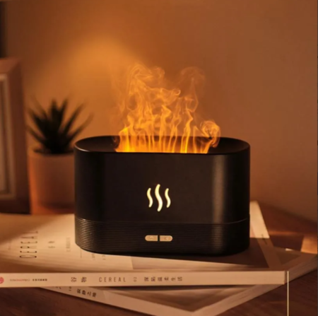 Humidificador Difusor De Aroma Efecto Llama Flame