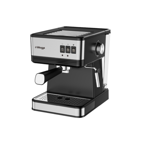 Cafetera Expresso Analogica 3 En 1 Waggs 1.7 Litros 20 Bar Negra