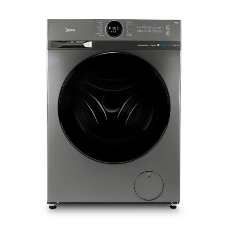 Lavarropas Carga Frontal 8k 1400rpm Titanium Inverter Midea