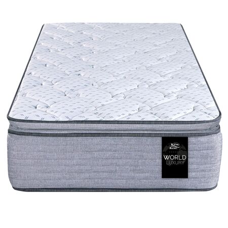 Colchon King Koil World Luxury Kensington 1 Plaza y Media 90x190 Resortes Pocket y Pillow Firme