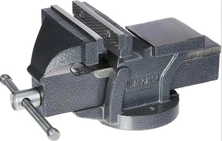 Morsa De Banco Base Fija C/yunque 5 Pulgadas Black Jack C252