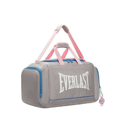 Bolso Deportivo Everlast Gimnasio Porta Botines Zapatillas Gris