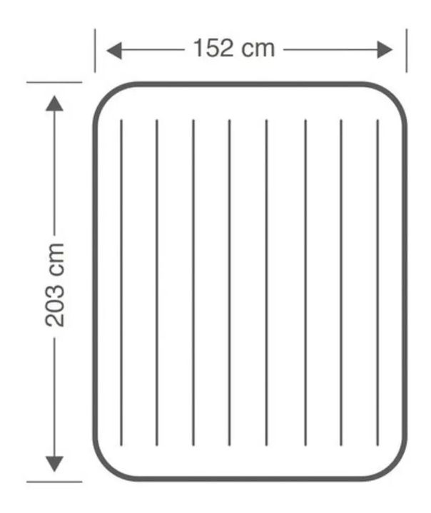 COLCHON INTEX ELECTRICO 152X203X30 CM - Vista 3