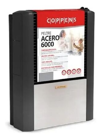 Calefactor Coppens 6000 Tb Izquierdo Peltre Ii Acero