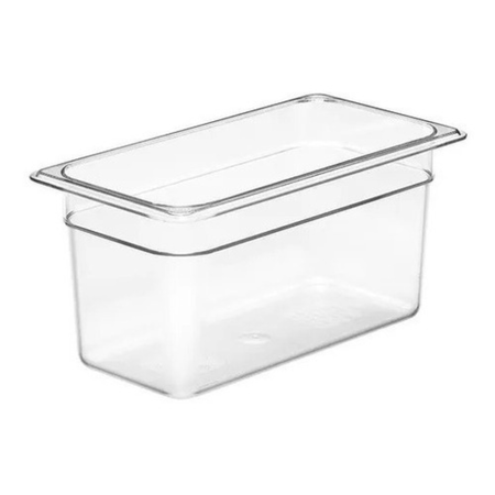 Bandeja Policarbonato Gn 1/3 15 Cm Gastronorm Cambro Premium Blanco