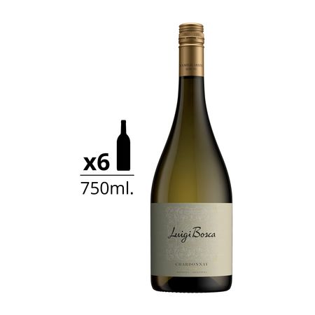 Vino Blanco Luigi Bosca Chardonnay Caja x 6