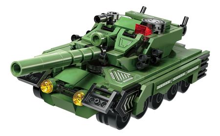 Vehículos de Guerra Bloques Qman 3 en 1 para Armar Infantil