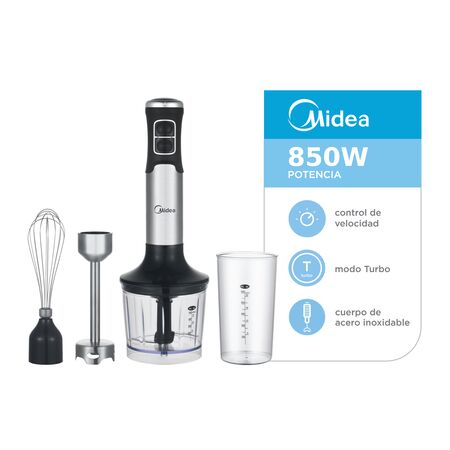 Mixer Minipimer Licuadora De Mano Midea 850w