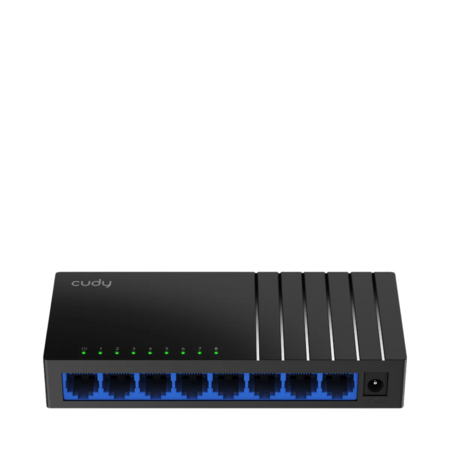 SWITCH CUDY 8-Port 10/100/1000 Mbps Gigabit Desktop  Switch (GS108D)_EU V4.0