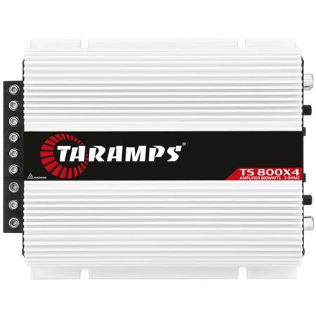 Amplificador Taramps TS 800x4 800W RMS 4 Canales 2 Ohms