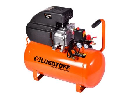 Compresor De Aire Electrico Lusqtoff Lc-2550bk 50l Monofase