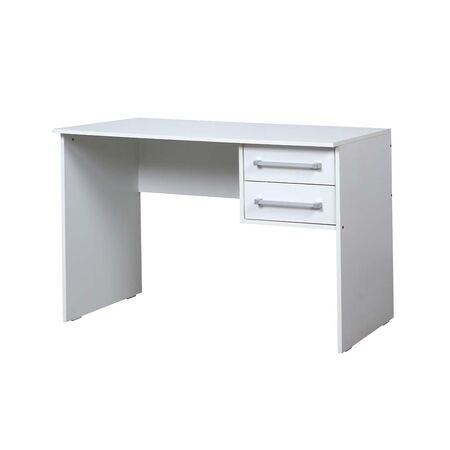 ESCRITORIO BLANCO CON CAJONES MESINA 110 CM