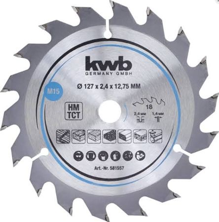 Disco de Corte Einhell para Madera 190mm 30 Dientes 2,4mm
