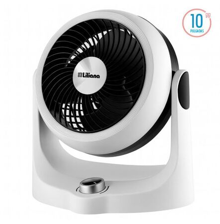 VENTILADOR DE MESA LILIANA VSOP10 10` PLASTICO 40W 2 EN 1 - 4609264 
