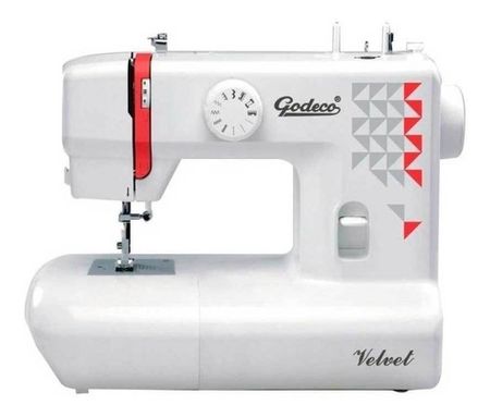 Maquina De Coser Velvet Blanca Godeco