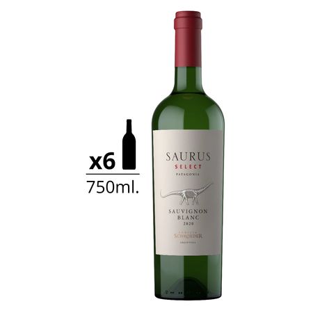 Vino Blanco Saurus Select Sauvignon Blanc Caja x 6