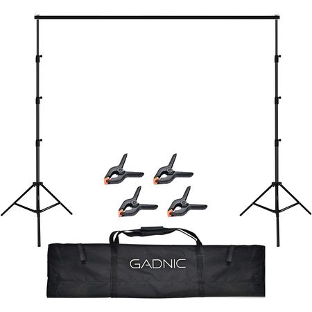 Soporte Porta Fondo Gadnic 1.20 a 2.80mts Aluminio Telescópico