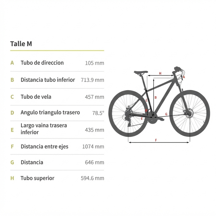 Bicicleta R29 Aluminio Talle M Xr3.0 21v Blue Vairo - Vista 4
