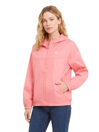 Campera Puma Essentials Windbreaker Mujer Moda Rosa