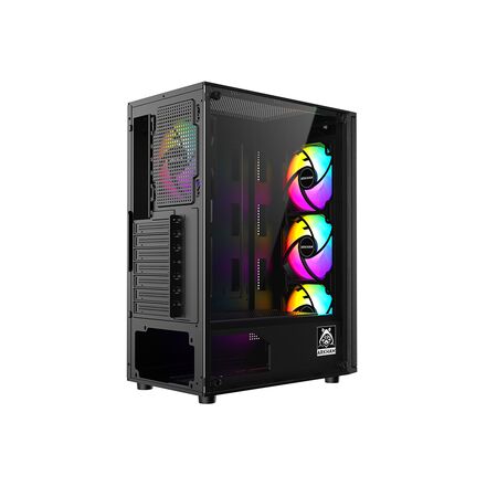 Gabinete Arkham Mel 4xFan ARGB ATX