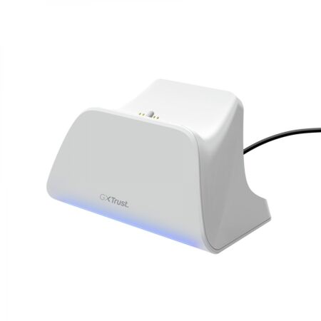 ACCESORIOS TRUST SOPORTE DE CARGA RAPIDA PARA MANDOS PS5 WHITE GXT255W