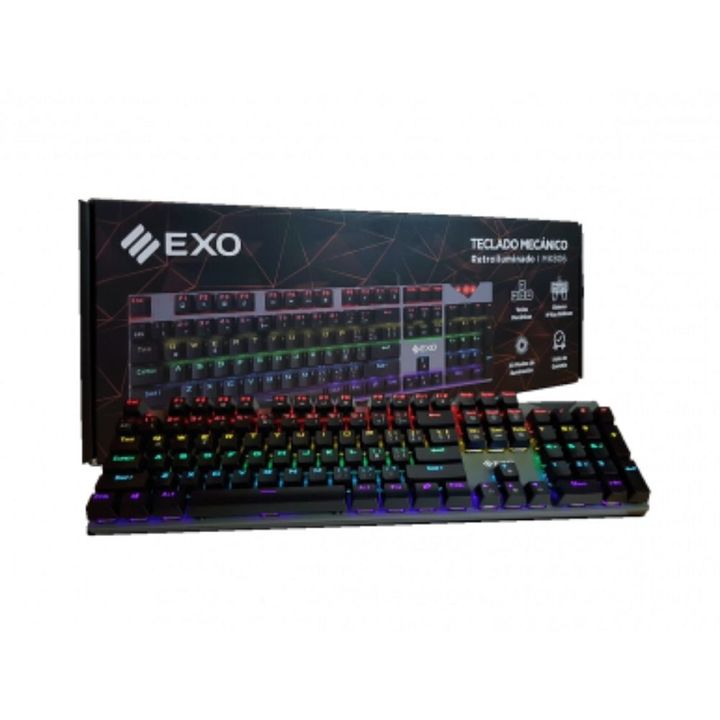Teclado Gamer Exo Mecánico Retroiluminado Mk806 - Vista 1