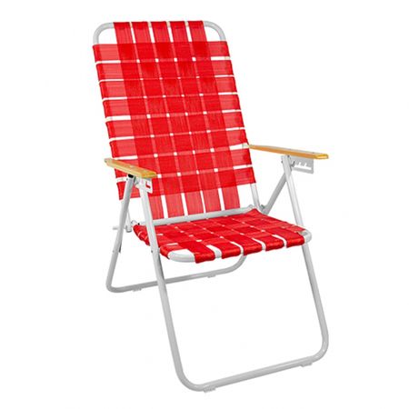 Reposera Laury 17986 Caño 7|8" 4 Posiciones Respaldo Alto
