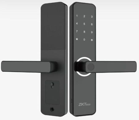 Control Asist Zkteco Smart Lock Wifi Right Black