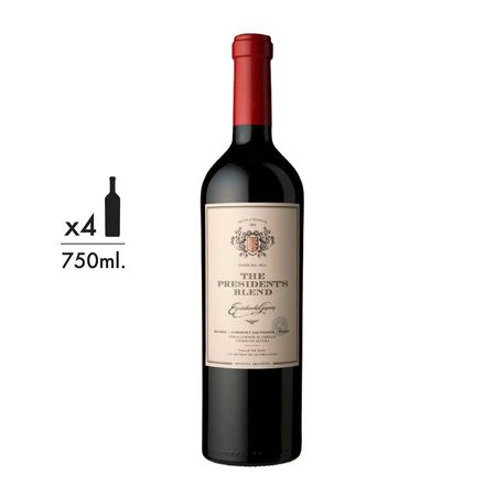 Vino Tinto Escorihuela Gascon The Presidents Blend Caja x 4