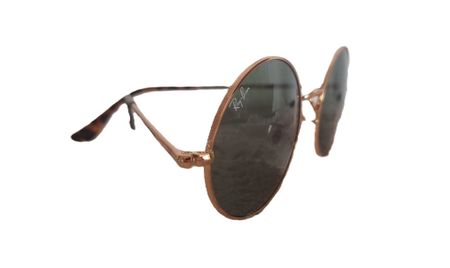 Lentes de Sol Ray Ban RB1970 Oval Dorado - Verde oscuro