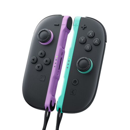 Set de Controles Joy-Con 2 Nintendo Switch 2 Purpura y Verde Claro