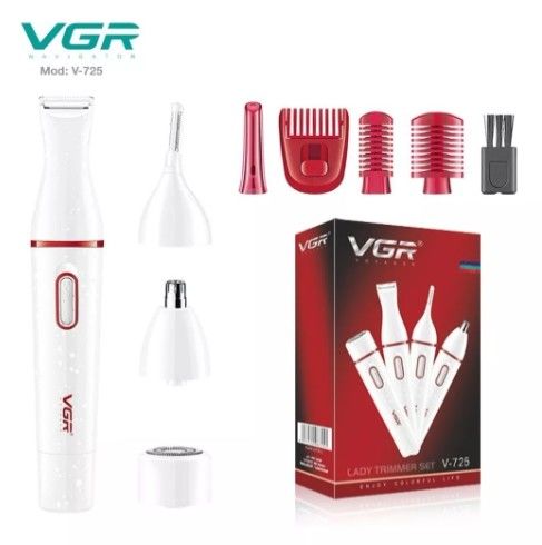 Recortadora para cejas cuerpo nariz 4 en 1 - Vista 2