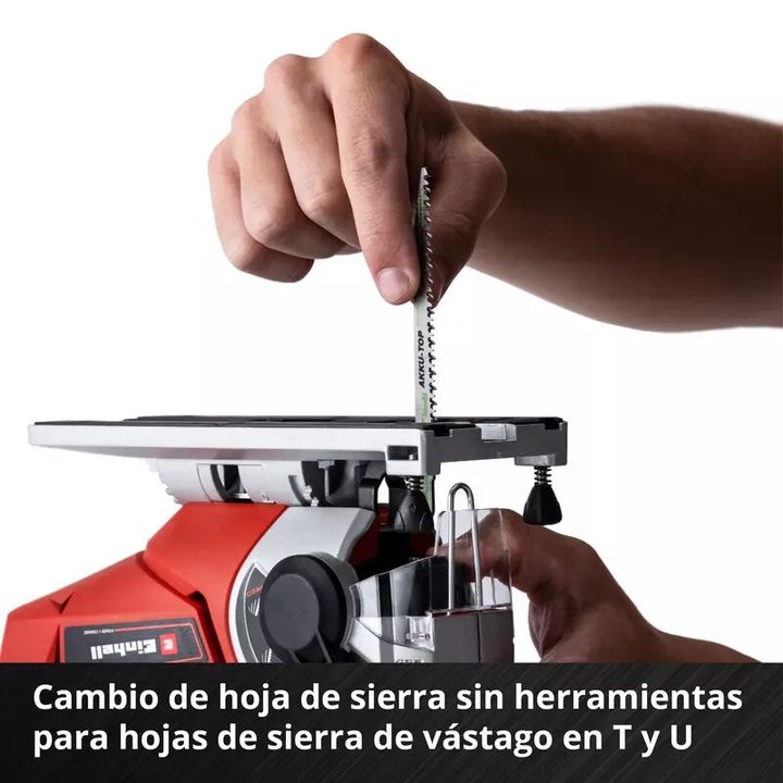 Einhell Sierra de calar Inalambrica TE-JS 18/80 Li-Solo - Vista 5