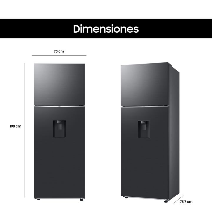 Heladera Samsung RT53DG6750B1BG 536L Black - Vista 5