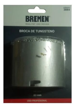 Broca Mecha Tungsteno Bremen 83 Milimetros