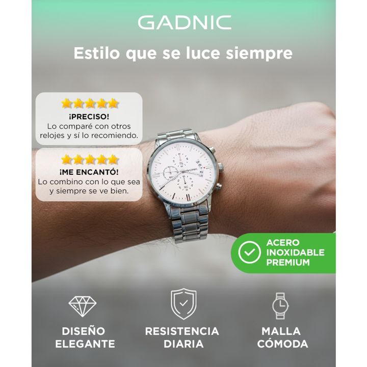 Reloj Análogico Gadnic REL11 Cuarzo Analógico - Vista 2