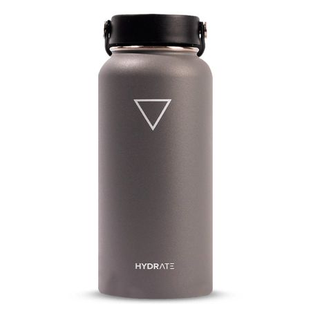 Termo Hydrate 946ml Frio Calor Acero Inoxidable  Grafito