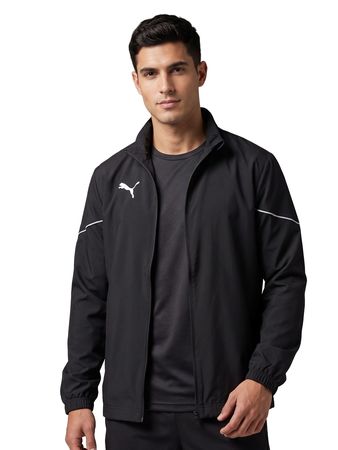 Campera Puma Teamrise Sideline Hombre Fútbol Negro