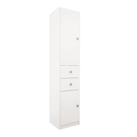 MULTIFUNCION ECO ORLANDI BL 725 PREMIUM - BLANCO, 2 PUERTAS, 2 CAJONES, 1 ESTANTE