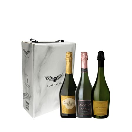 Set Espumantes Catena Zapata Seleccion x 3 Con Estuche