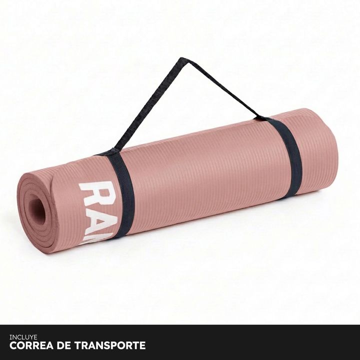 Mat de Entrenamiento 10mm con Bolso Randers ARG-031RC Rosa Coral Calm Collection - Vista 4