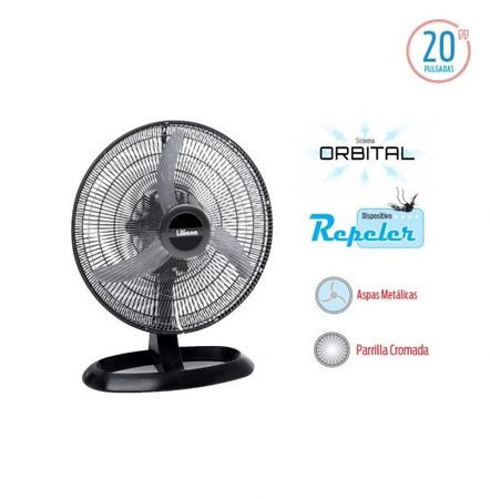 Ventilador Turbo 20 Liliana Orbital