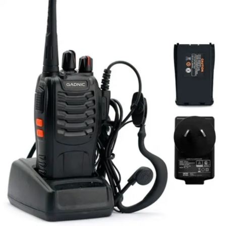 Handy Gadnic WK99U 5w 16CH UHF Hasta 10km + Manos Libres