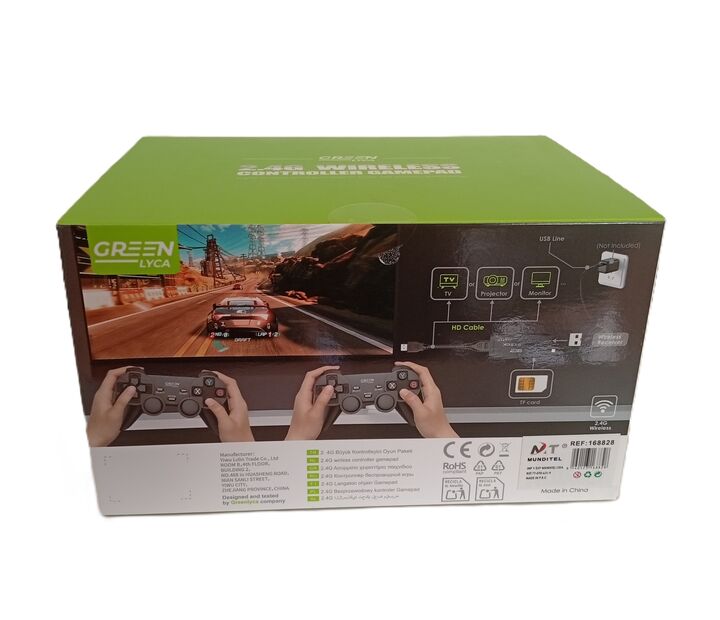 Game Stick Retro 2 Joystick 64gb Hdmi Color Negro 2026 Negro - Vista 3