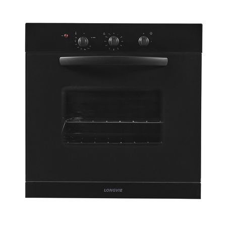 Horno A Gas Empotrable Grafito 60 Cm - Grill Longvie H1500g
