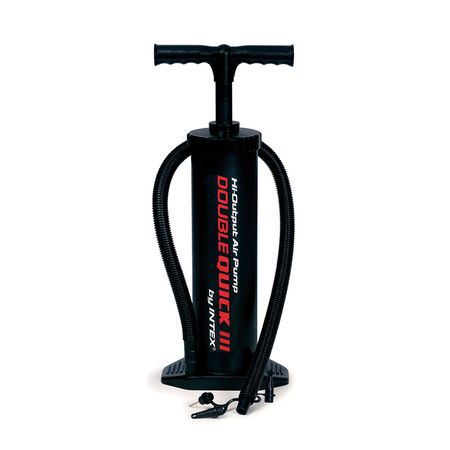 Inflador Manual Intex Double Quick III Grande