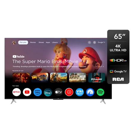 Smart Tv Led Rca 65 Pulgadas 4K G65P7 Uhd Go