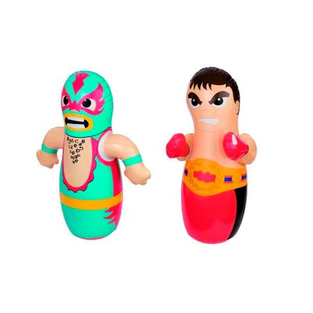 Juego de Lucha Punch BOP Pirata+Boxeador Inflable Intex